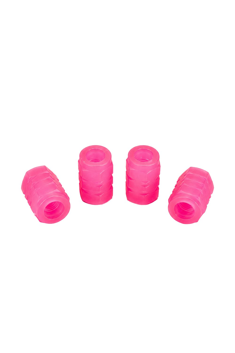 Fosforlu Luminous Sibop Kapağı Seti - Karanlıkta Parlayan Pembe (4 Adet)
