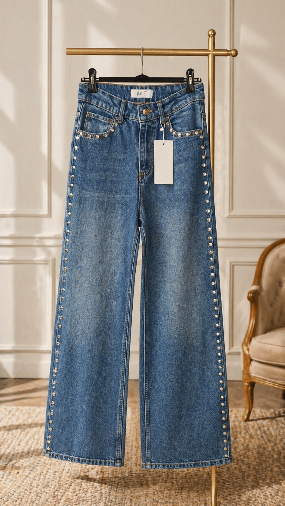 Yanları Trok Detaylı Pantolon