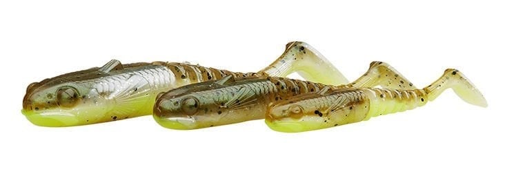 Savage Gear Gobster Shad 9 cm 9 gr Dark Water Mix 5 Pcs