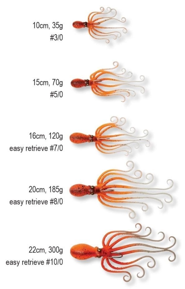 Savage gear Octobus 120g 16cm Sahte Balık