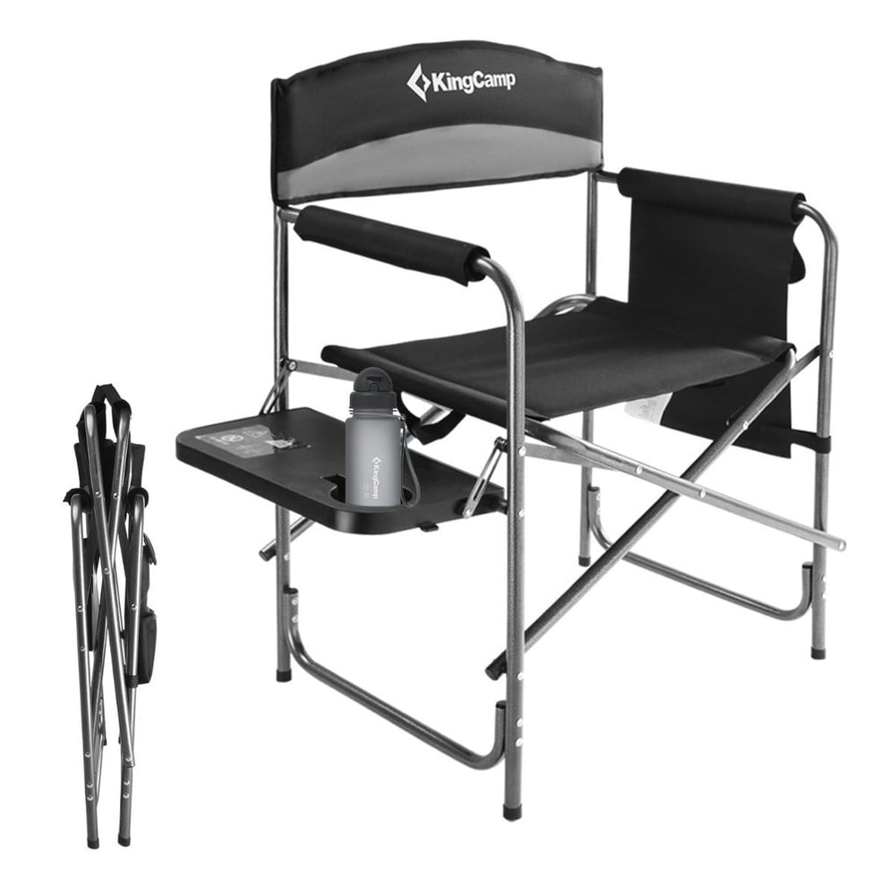 KingCamp Ash Comfort Katlanır Kamp Sandalyesi Grey