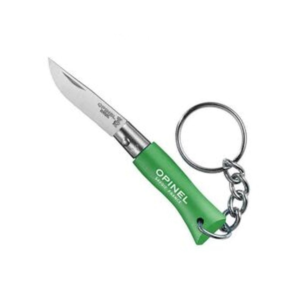 Opinel N°02 Gürgen Saplı Inox Anahtarlık Çakı Yeşil