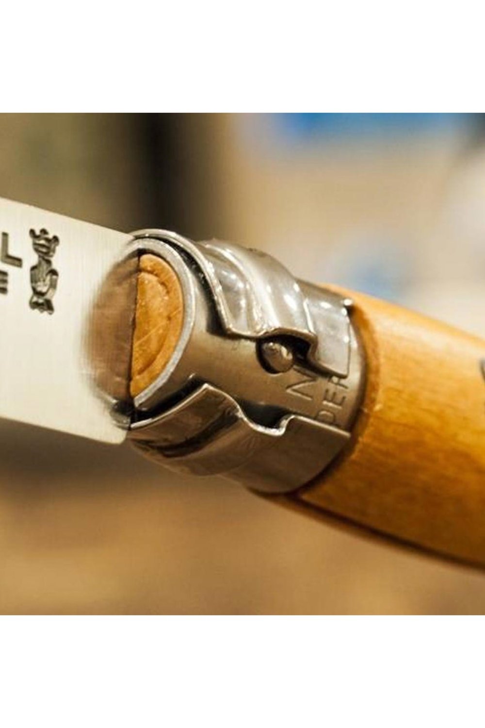 Opinel N°6 Vernikli Kayın Saplı Inox/Çelik Çakı