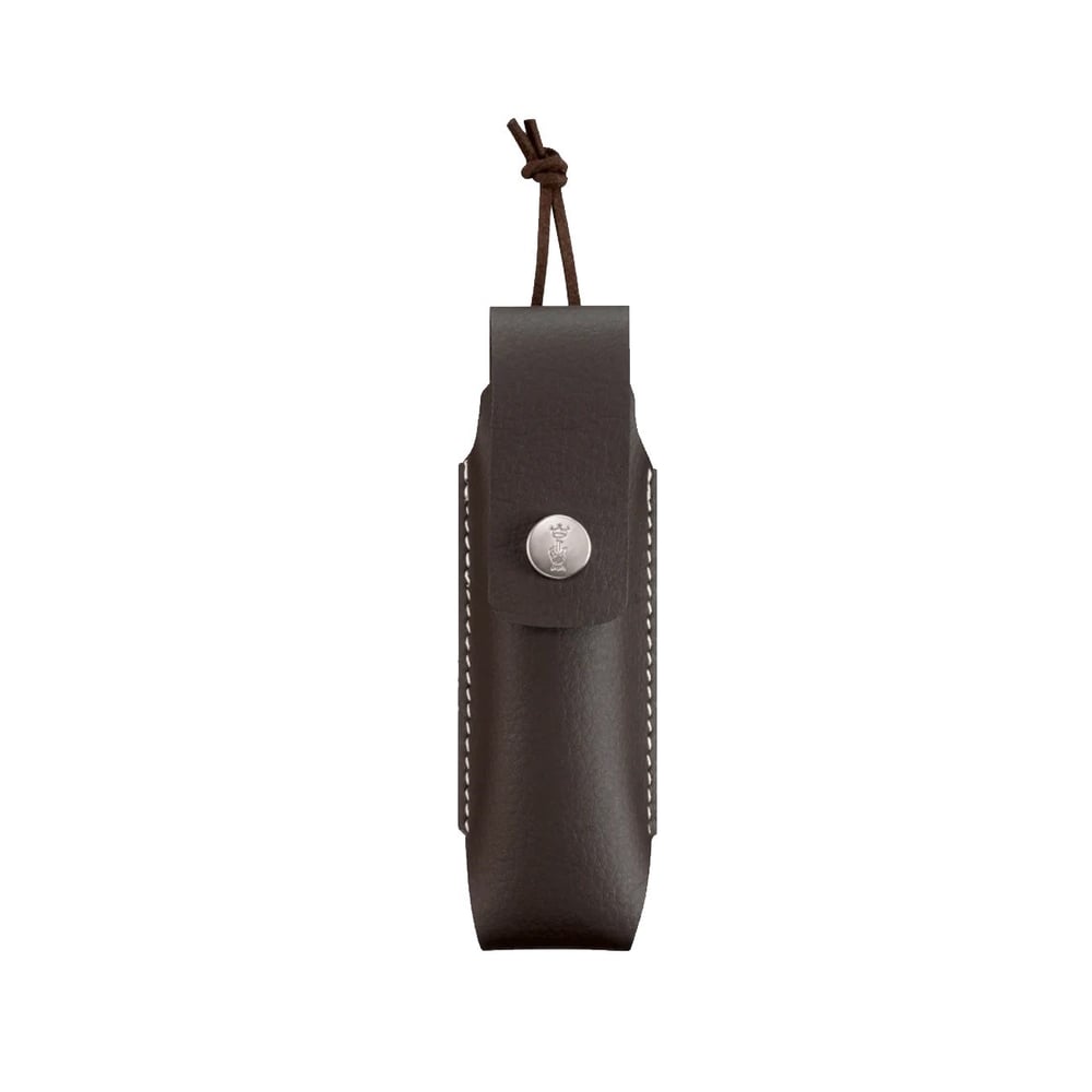 Opinel N°8 Deri Kılıflı Karbon/Çelik Çakı (Özel Kutulu)
