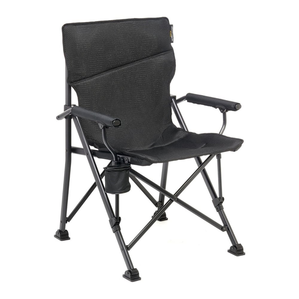 Roxy Comfort+ Black Edition Yüksek Konforlu Katlanır Kamp Sandalyesi