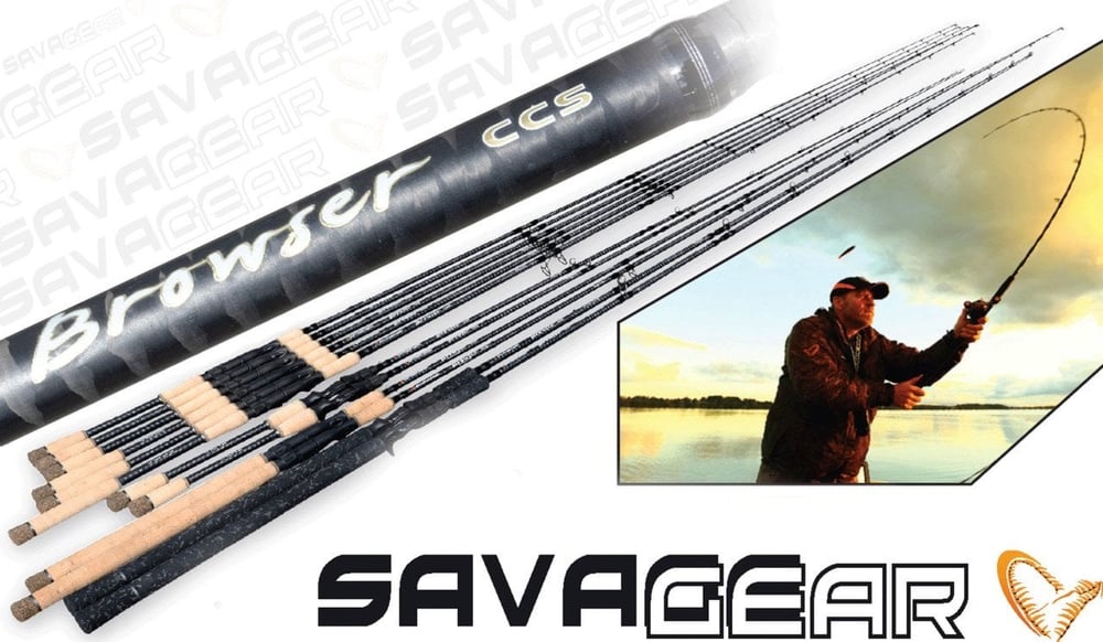 Savage gear Browser CCS 96 290 cm 12-40g 2 Parça