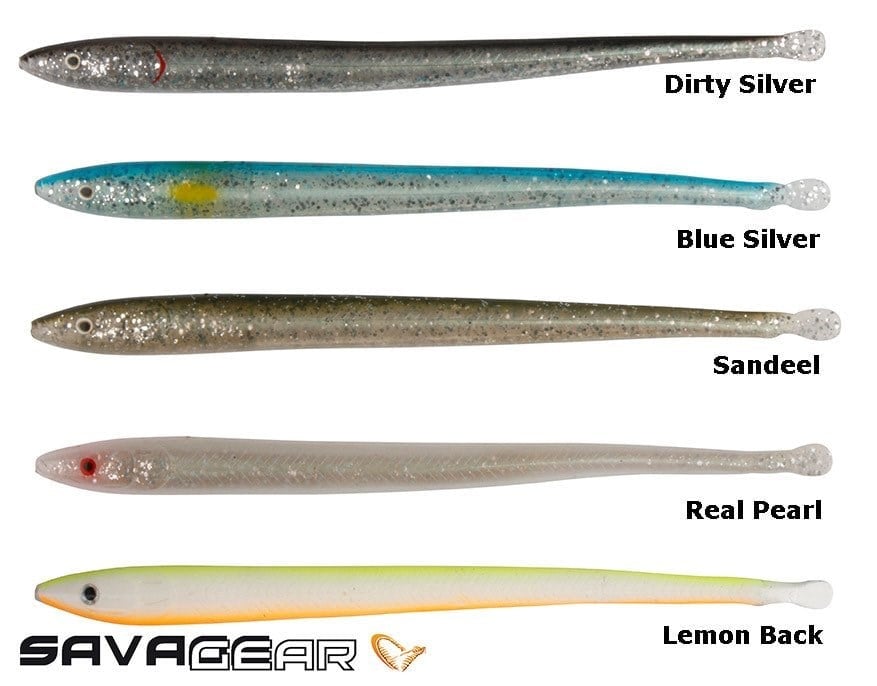 Savage gear LB Sandeel Slug 14 cm 6 Adet Sahte Balık