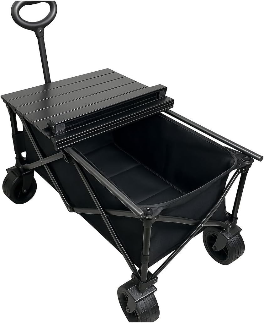 Yek Outdoor Katlanabilir Kamp Masalı Taşıma Arabası & Vagon Araba 