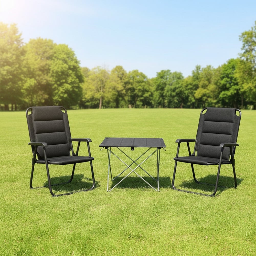 Yek Outdoor Konforlu 2 Kişilik Kamp Masa & Sandalye Seti