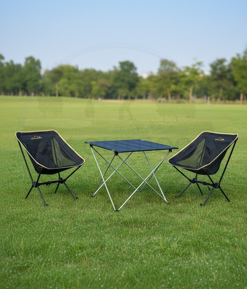 Yek Outdoor Pratik 2 Kişilik Kamp Masa & Sandalye Seti