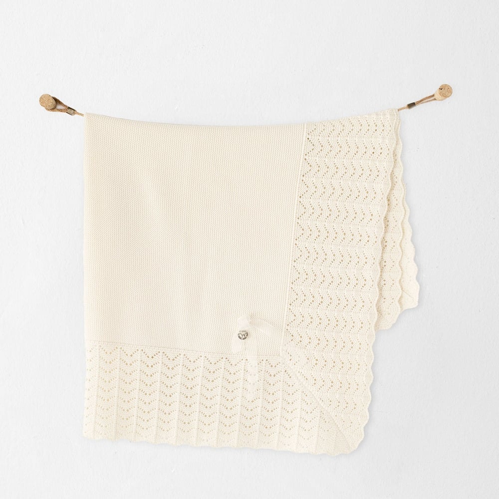 BEBEK TRİKO BATTANİYE KNITTED BLANKET 100X90