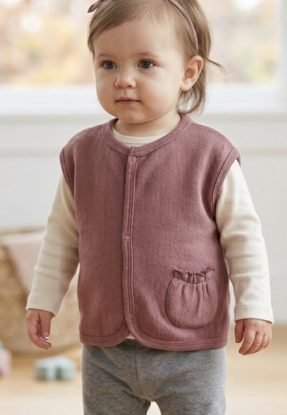 BEBEK YELEK VEST CASUAL