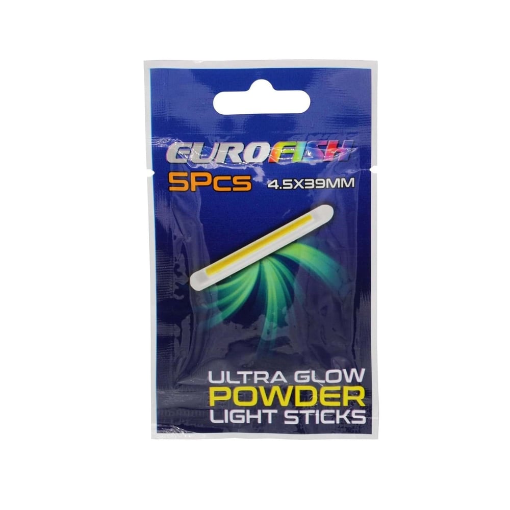  EuroFish Light Sticks Fosfor 5'li 4.5x39mm Fosforlu Çubuk Işık hamsidede