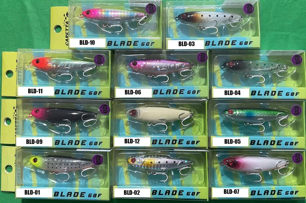CARETTA BLADE 60 F (6CM - 6GR) MAKET BALIK