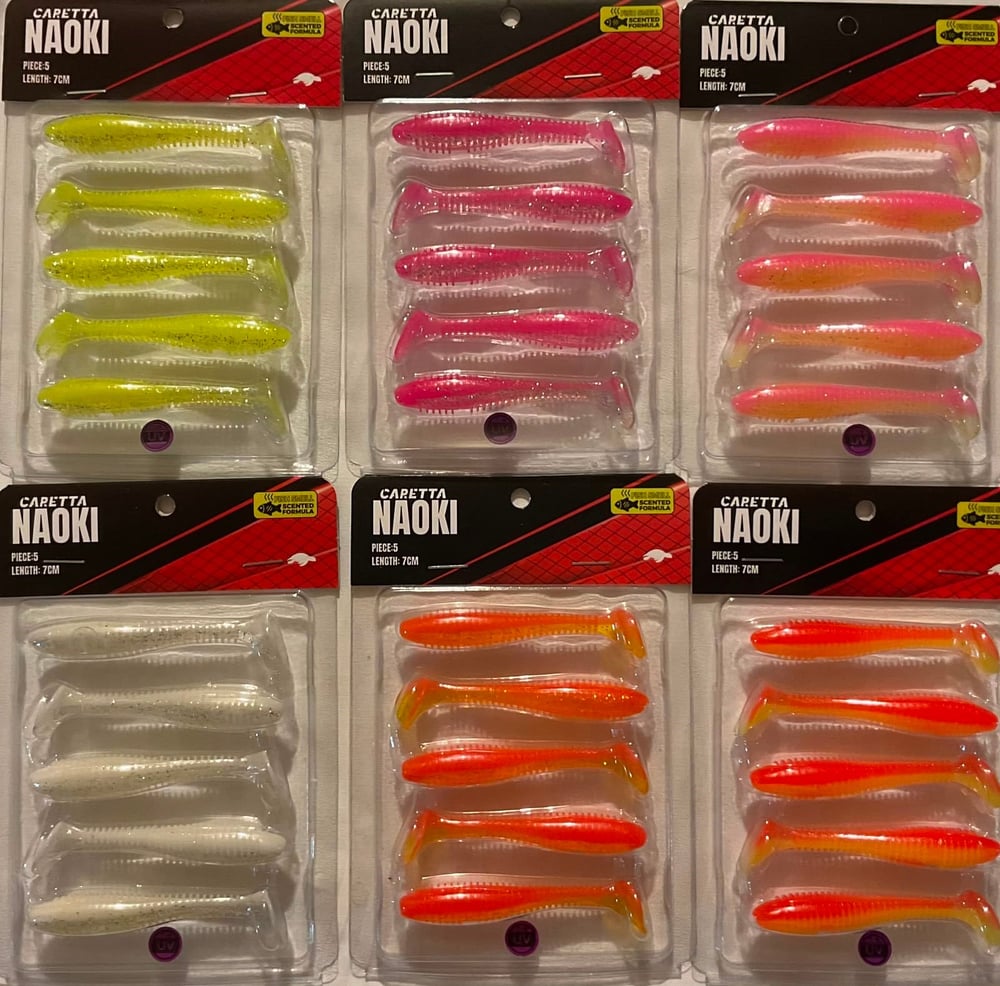 CARETTA NAOKİ 7 CM 3.2GR UV SİLİKON BALIK