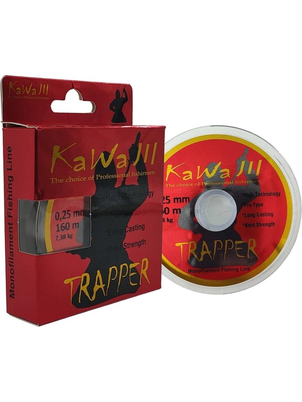 Kawa Jıl Trapper 160m Fluorocarbon Misina (0.28-0.30-0.35-0.40)