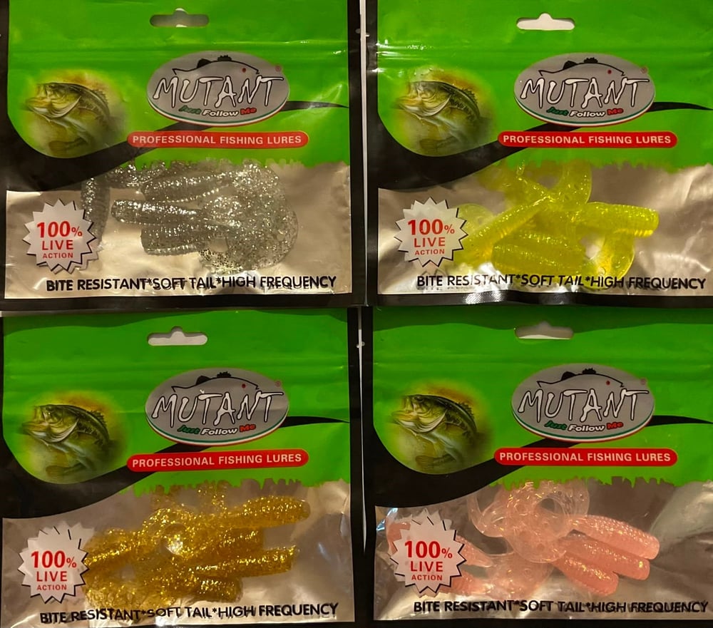 MUTANT (DAYANIKLI YUMUŞAK ISLAK) KUYRUK AKSİYONLU SİLİKON BALIK 7.5CM 3GR 5AD