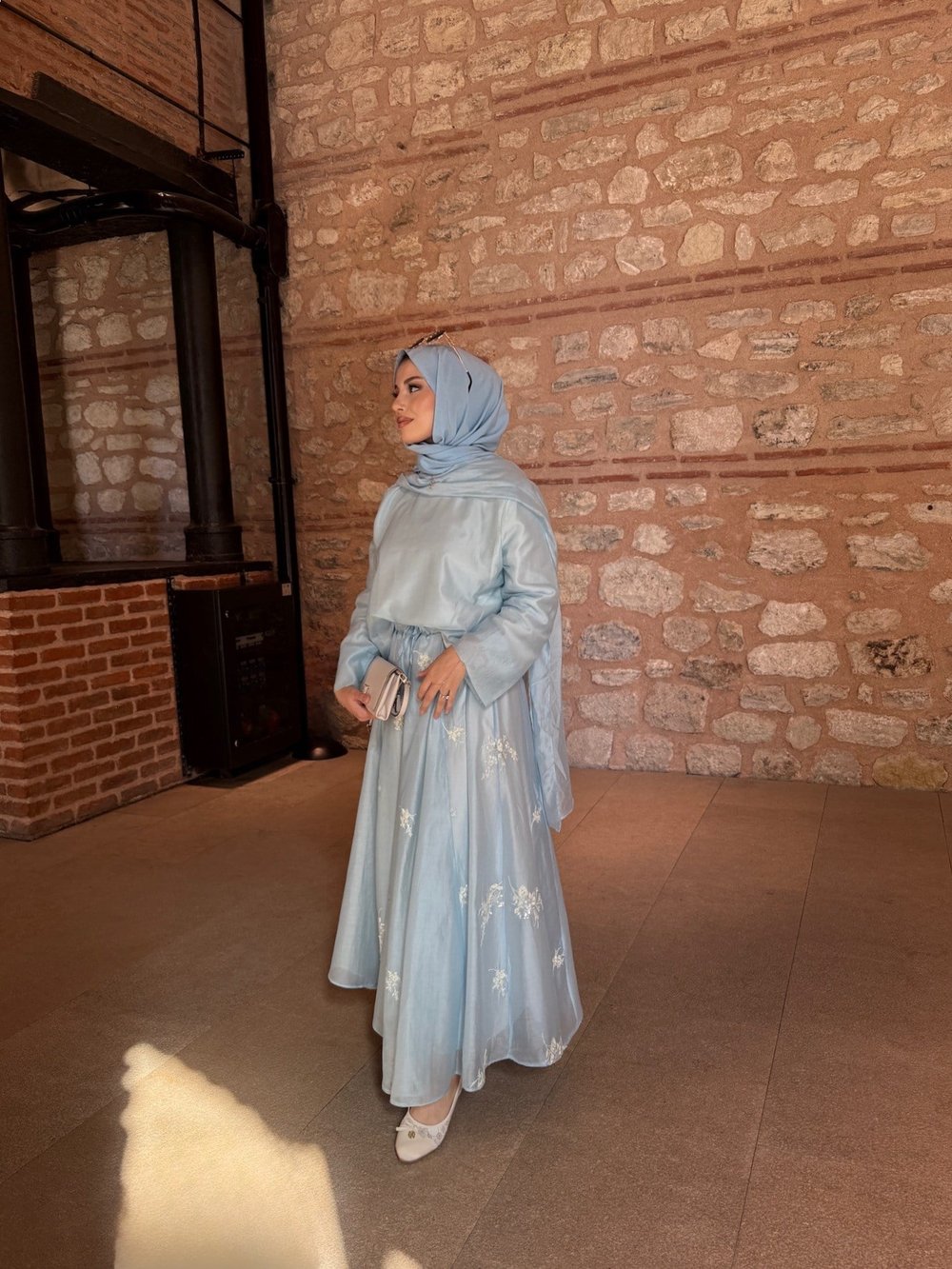 Mermaid İşleme Detaylı Etek Takım