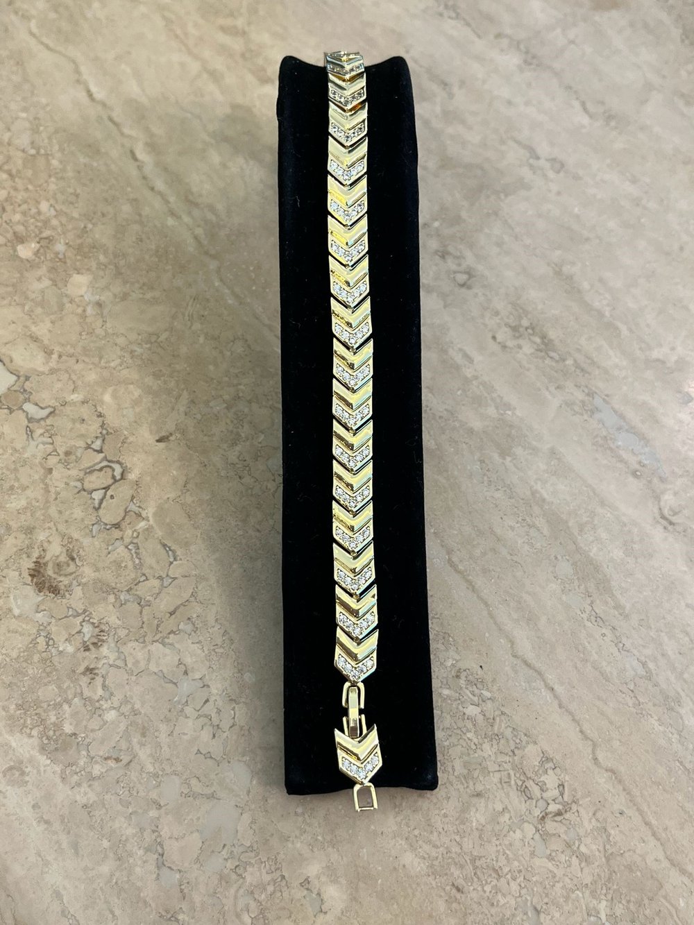 14 K Gold rengi bileklik