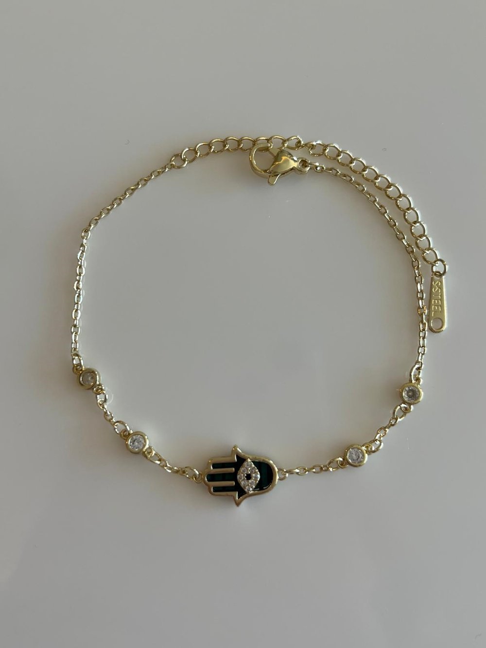 GOLD RENGİ ÇELİK KÜNYE 