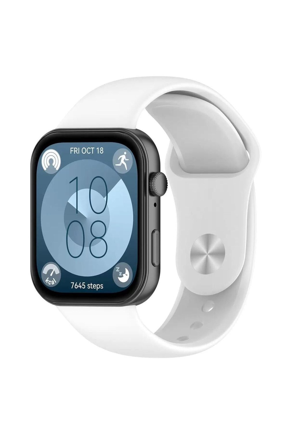 Huawei Watch Fit 3 / Fit 4 / Fit 4 Pro Uyumlu 22mm Silikon Kordon Esnek Yumuşak Ayarlanabilir