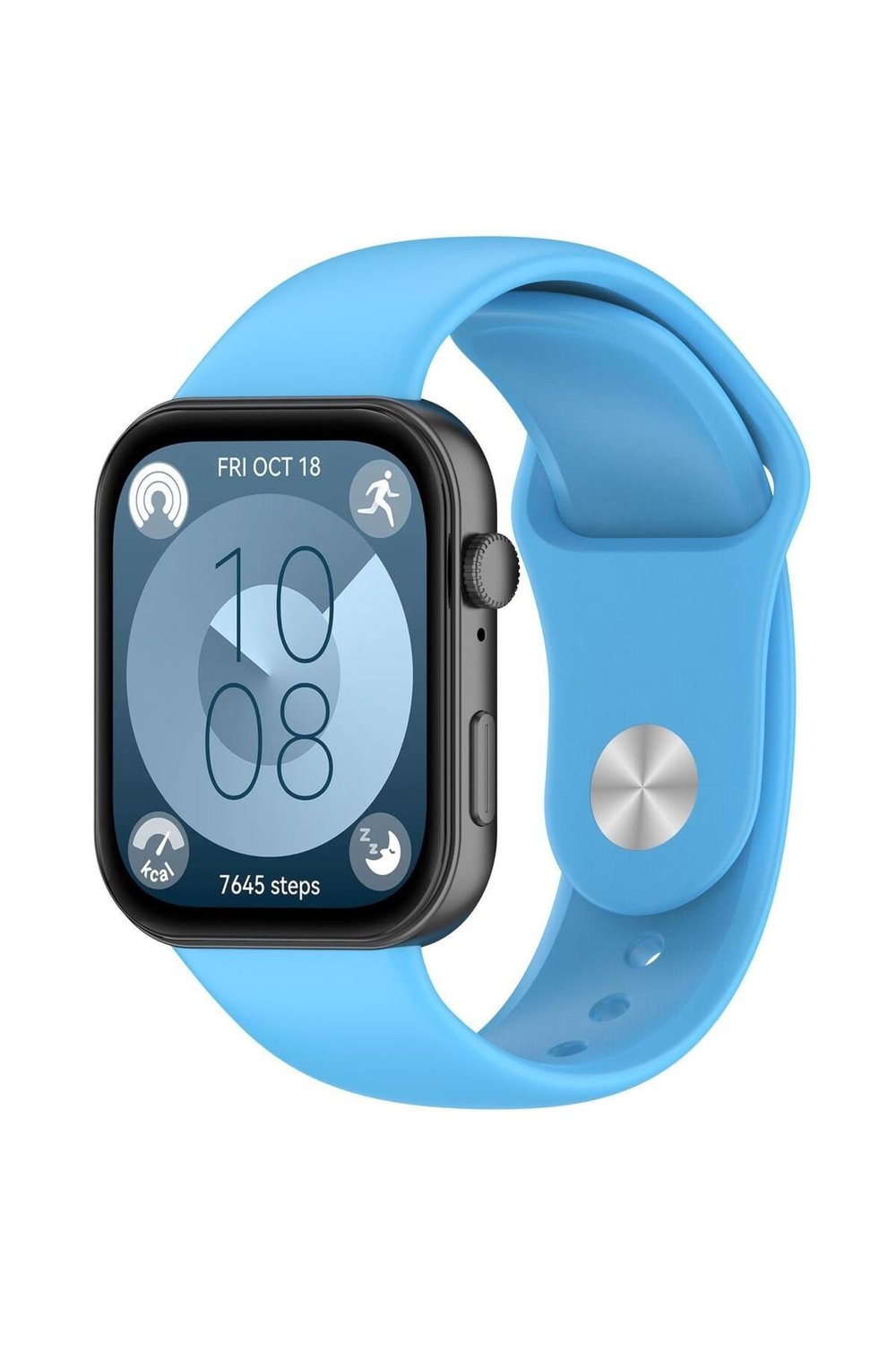 Huawei Watch Fit 3 / Fit 4 / Fit 4 Pro Uyumlu 22mm Silikon Kordon Esnek Yumuşak Ayarlanabilir