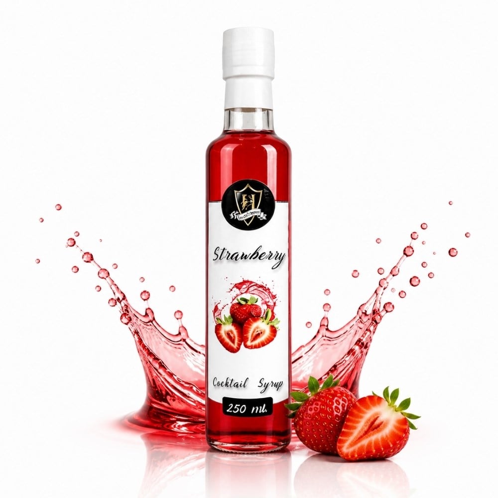 Çilek Kokteyl Şurubu 250ml