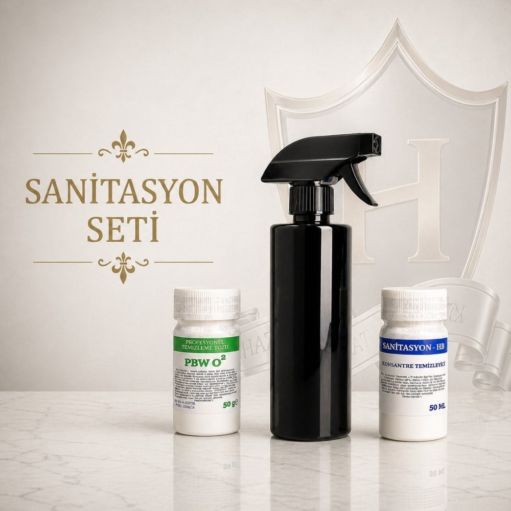 Sanitasyon Seti Ve Sprey şişe