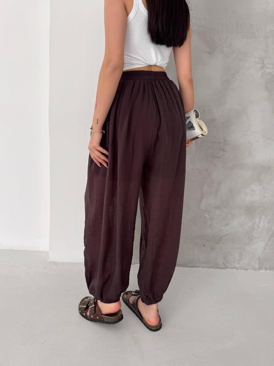 büzgülü şalvarr pantalon 