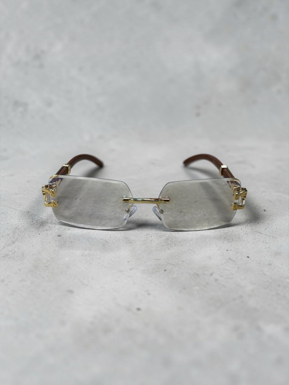 Cartier Premium Şefaf Çerçeveli Gözlük