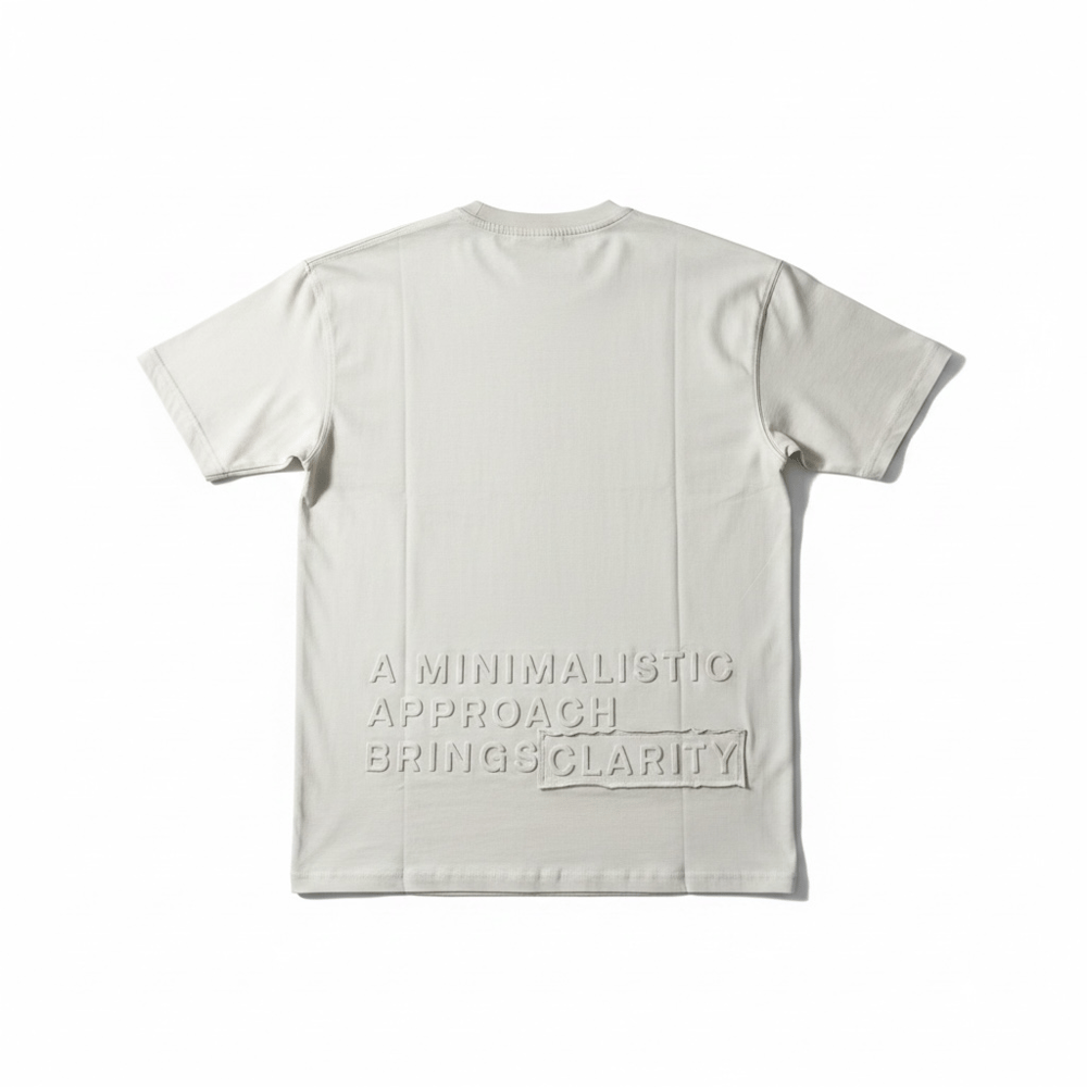 Premium  Baskılı Tshirt Gri