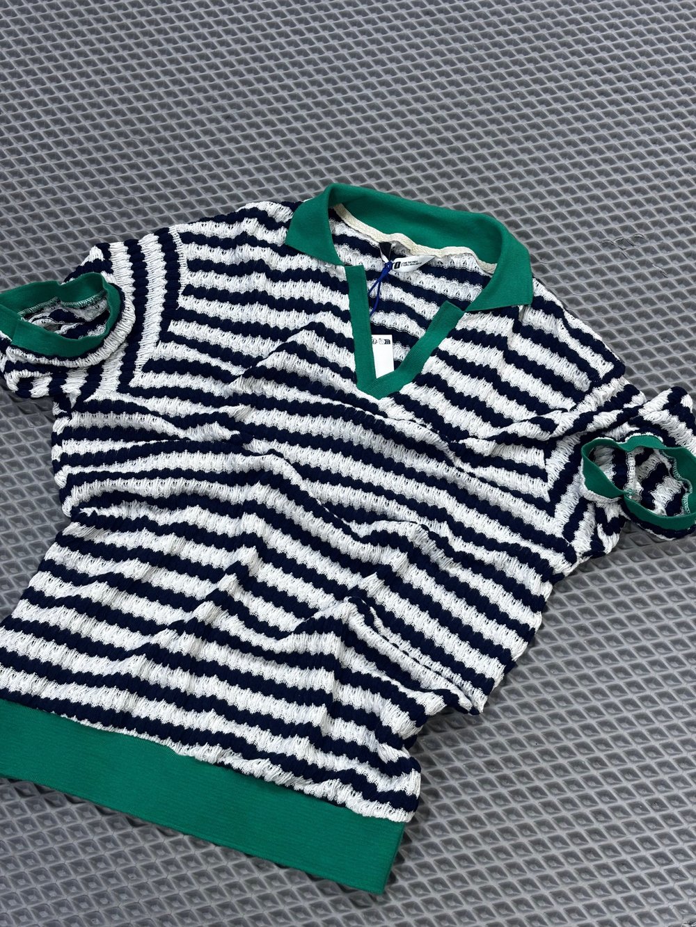 Yakalı Örme Polo Yaka Tshirt