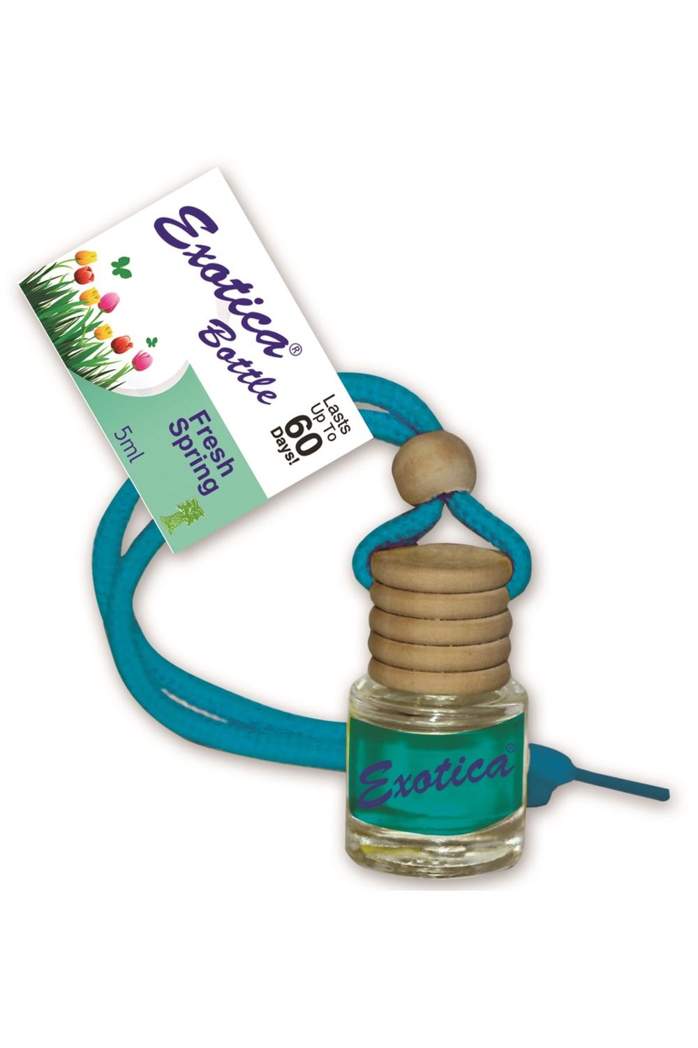 Fresheners Glass Bottle Fresh Spring Elite Class Ortam ve Oto Koku (Made In Usa)
