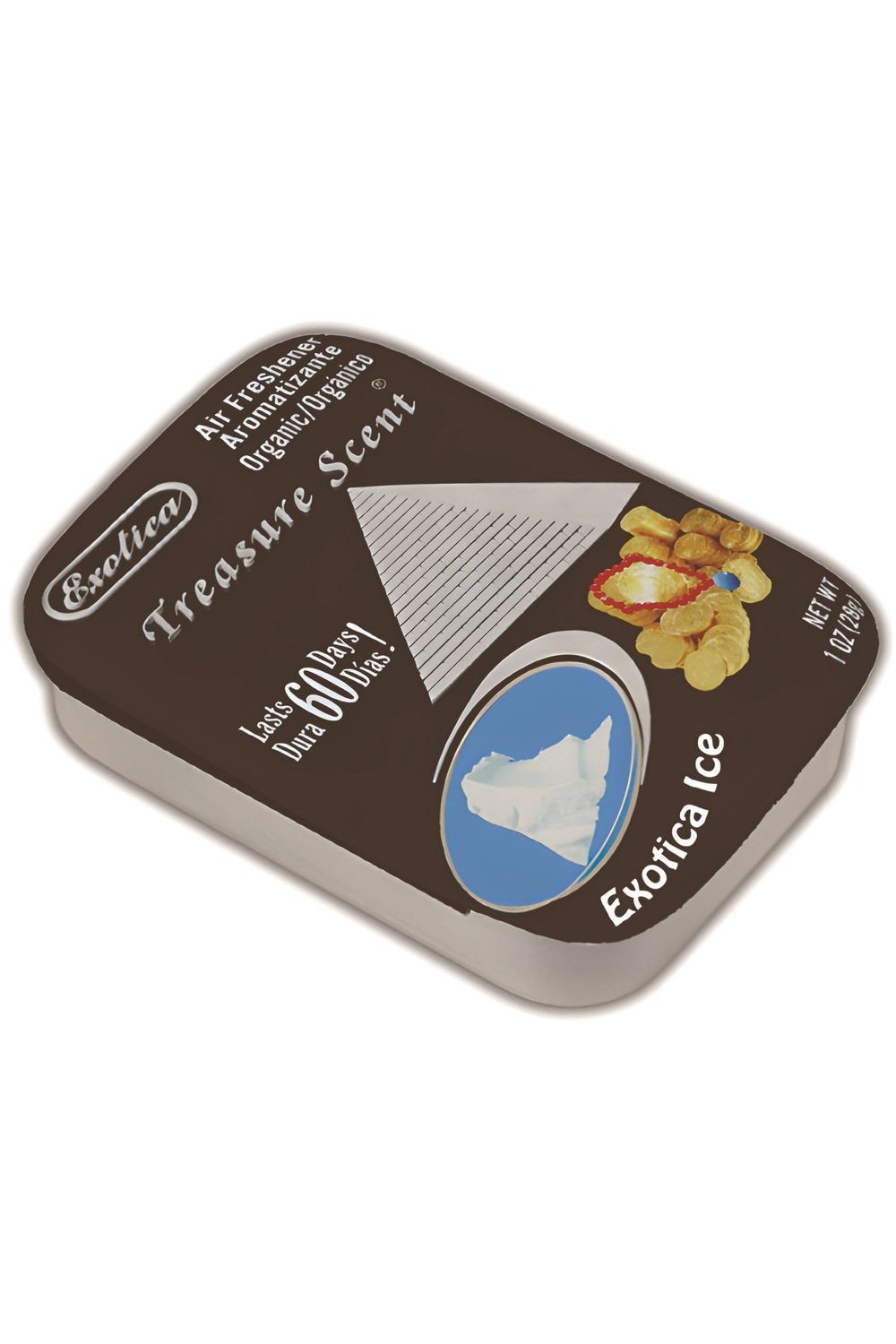 Fresheners Treasure Ice Professional Ortam ve Oto Koku (Made In Usa)