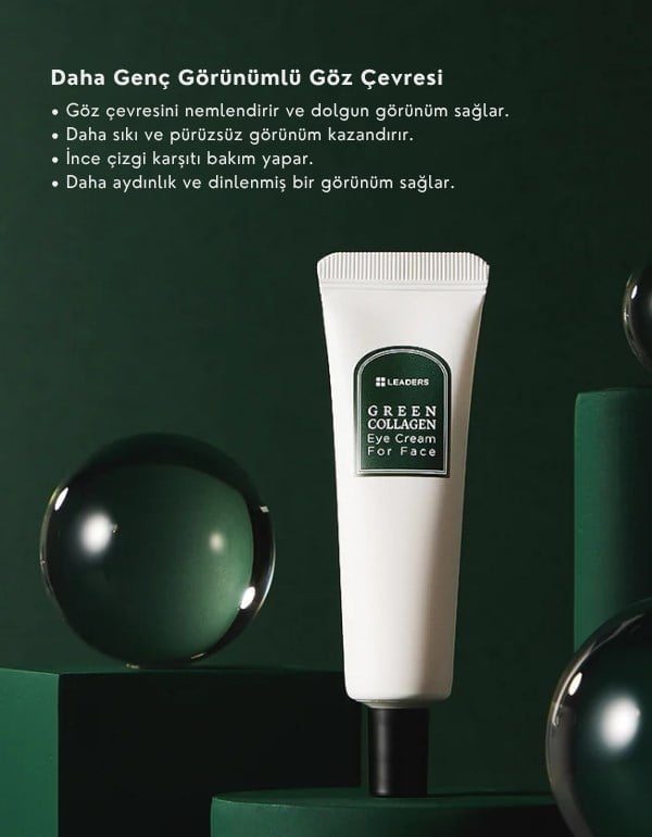 Green Collagen Eye Cream | Nemlendirici Göz Çevresi Kremi | 30ml
