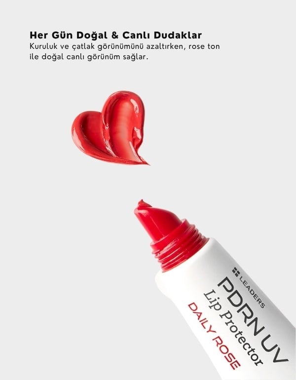 PDRN UV Lip Balm SPF25 PA++ | Güneş Koruyucu Dudak Nemlendirici | Daily Rose
