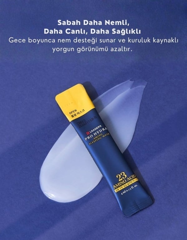Pro Hydra Amino Sleeping Mask | Yoğun Nem Veren Gece Maskesi | 30 Adet