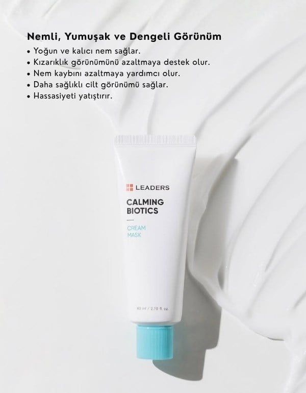 Calming Biotics Cream Mask | Cilt Bariyeri Onarıcı Nem Maskesi | 80ml