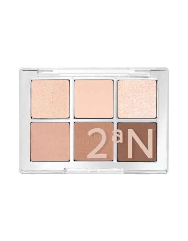Better Me Eye Palette | 6lı Far Paleti | Mat, Simli ve Işıltılı Renkler | 04 New Day