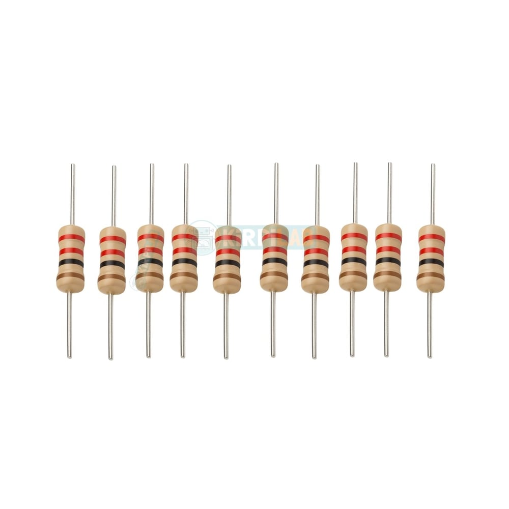 330 Ohm Direnç 1/4W – Karbon Film 10 Adet