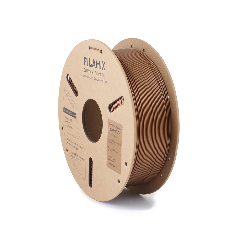 Filamix Hyper Speed PLA+ Bakır Filament 1.75mm 1 Kg