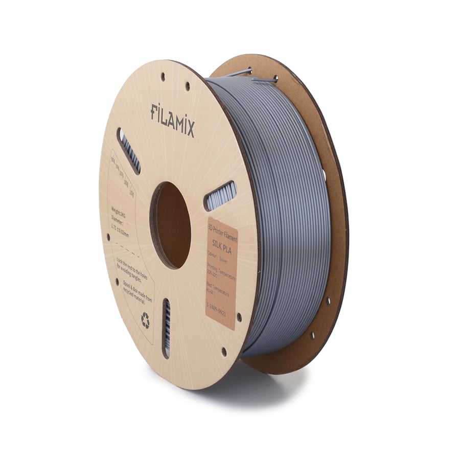 Filamix Silk PLA Gümüş Filament 1.75mm 1 Kg