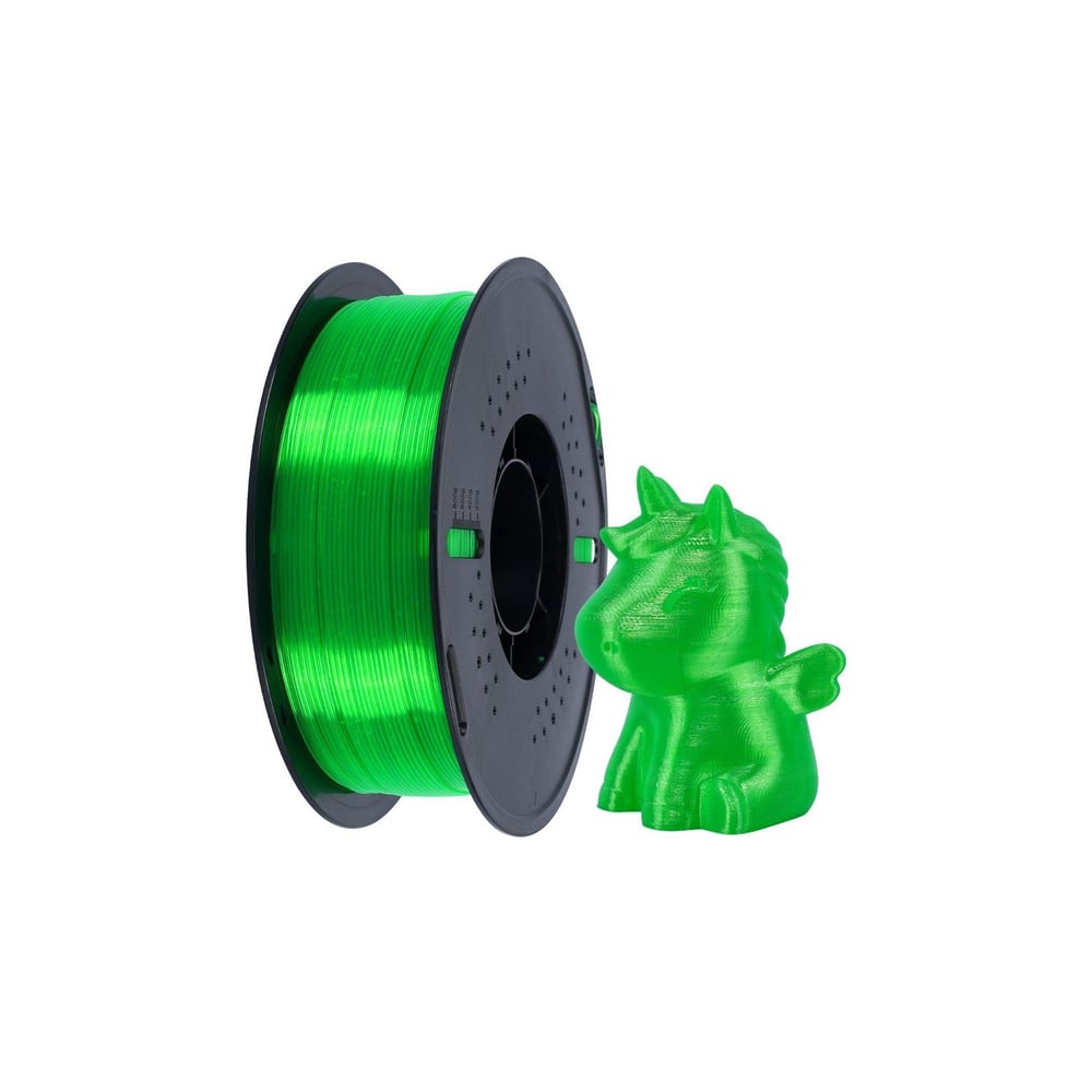 Kingroon Petg Basic Şeffaf Yeşil Filament 1.75mm 1kg