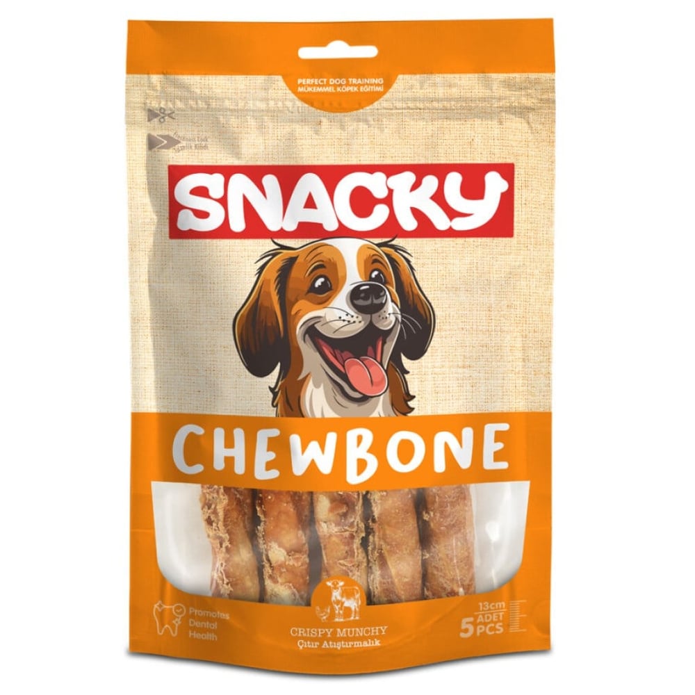 Snacky ÇıtırMunchy Köpek Ödül 5'li *13cm *100g