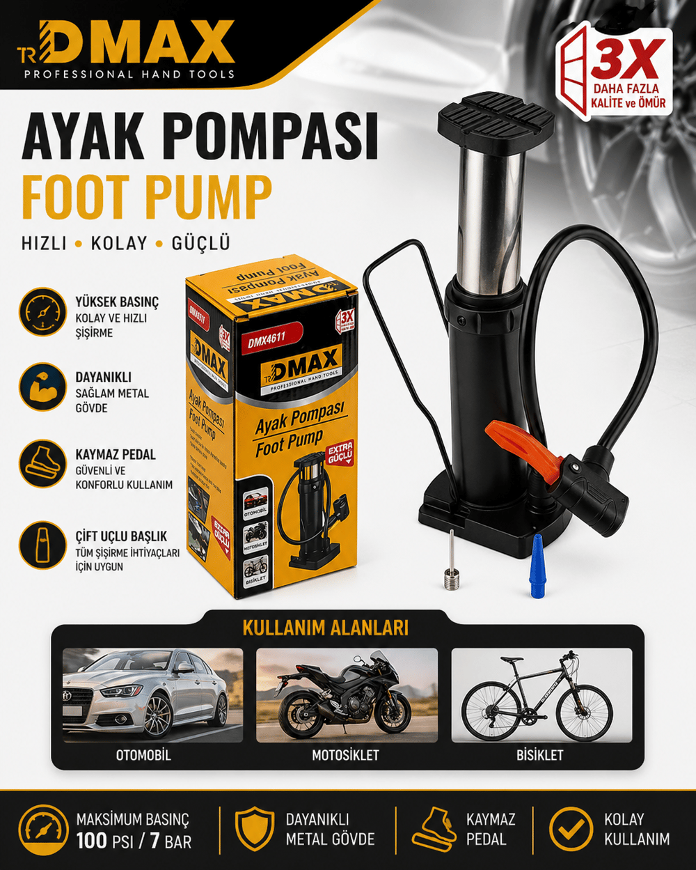  AYAK POMPASI DMAX 4611
