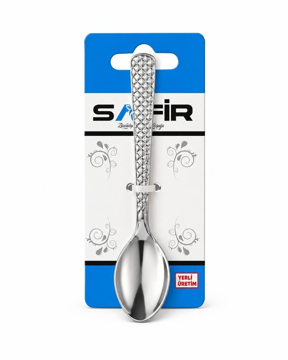 ÇAY KAŞIĞI 6LI SAFİR KARTELALI