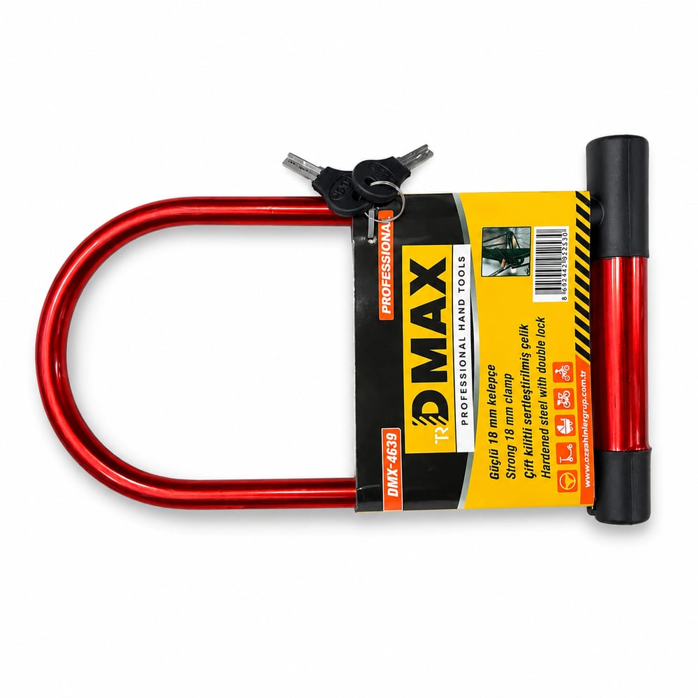 DMAX MOTOR VE BİSİKLET KİLİDİ BÜYÜK 4639