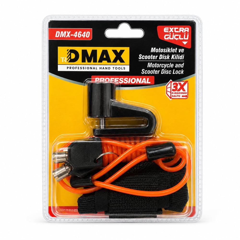 DMAX MOTOR VE SCOOTER DİSK KİLİDİ-4640