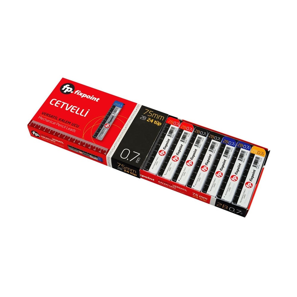 FİXPOİNT CETVELLİ UÇ 07,MM PK*24