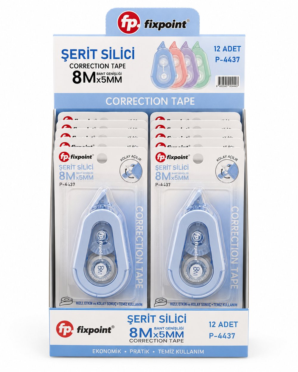 FİXPOİNT ŞERİT SİLİCİ 5*8MT PK12